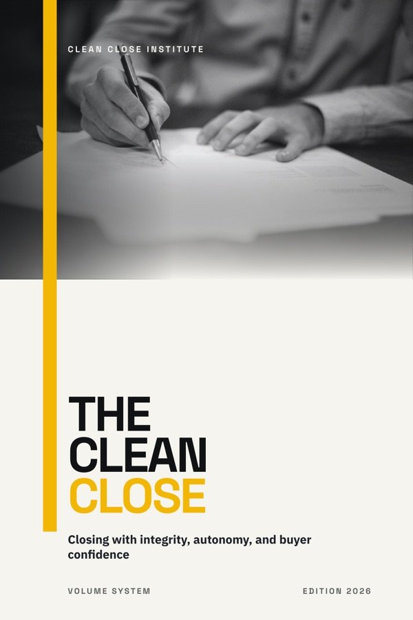 Clean Close ebook