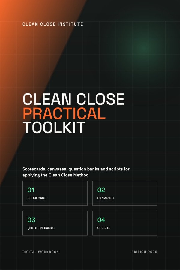 Clean Close Practical Toolkit